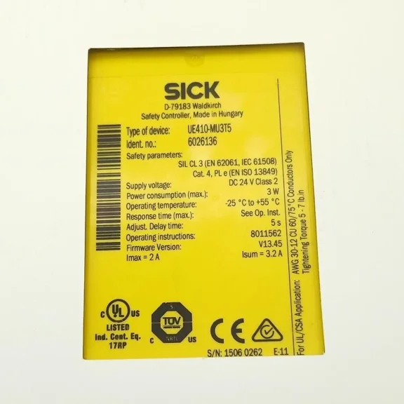1PCS UE410-MU3T5 SICK Brand New Safety Relay