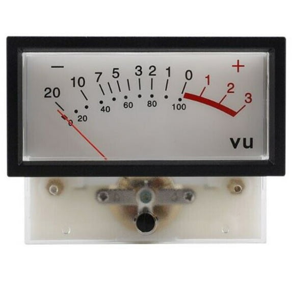 1PCS VU Level Meter High Precision Red / Blue / Green RGB Backlight