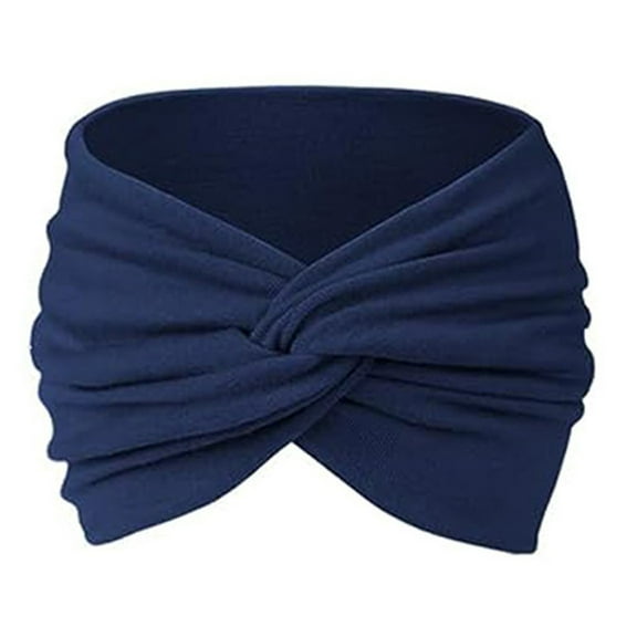 1PCS Wide Headbands For Women Women Headbands African Wide Hair Wrap Extra Turban Head For Lady Large Sport Workout Non Slip Big Hair