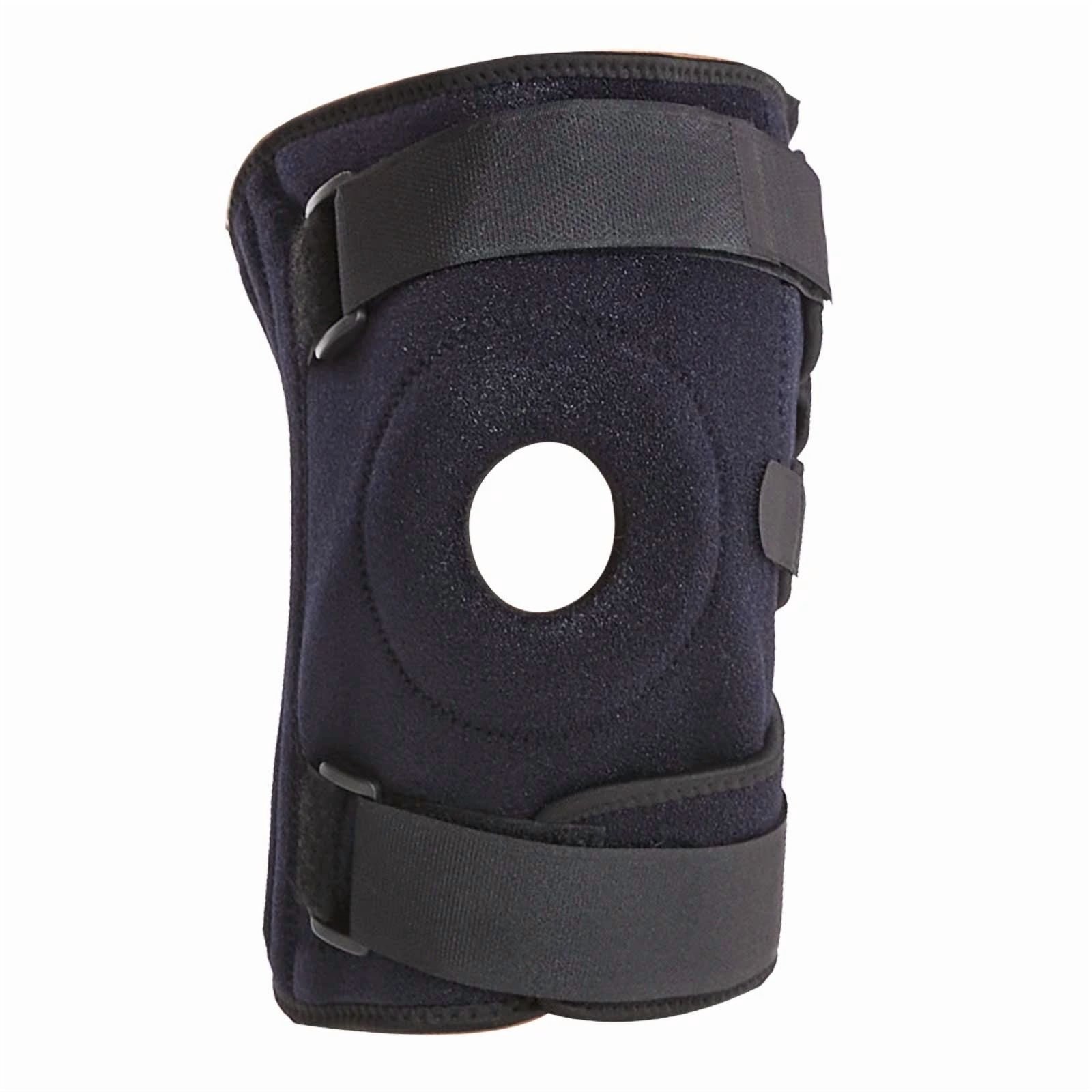 1PCS XL-8XL Large Sports Knee Brace with Adjustable Strap Silicone ...