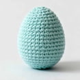 thumbnail image 1 of 1PCSCute Handmade Knitted Easter Egg Decoration DIYKnitting PastelEggs CrochetMini Table Ornaments Spring Easter Centerpieces Easter Egg Decoration Easter Tiered Tray Decor Spring Home Party Decor, 1 of 5