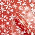 thumbnail image 1 of 1PCs ( 70cmX50cm, 4.11 Square Feet)Single-sided Christmas Wrapping Paper, Classic Santa Claus and Other Patterns/ 1 Sheet of Christmas Gift Wrapping Paper Diy Gift Box Wrapping Paper, 1 of 5