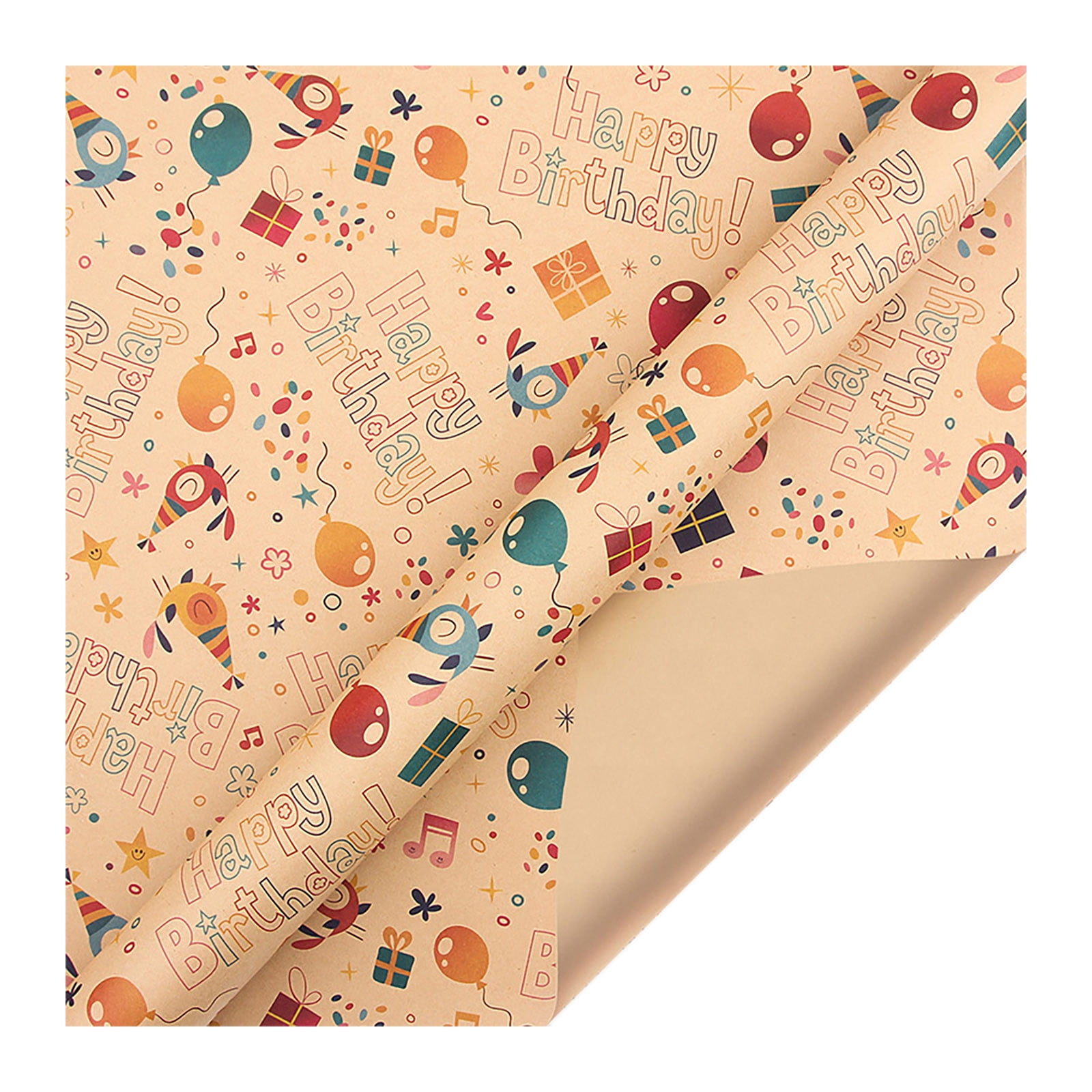 1PCs ( 70cmX50cm, 4.11 Square Feet)Single-sided Christmas Wrapping ...