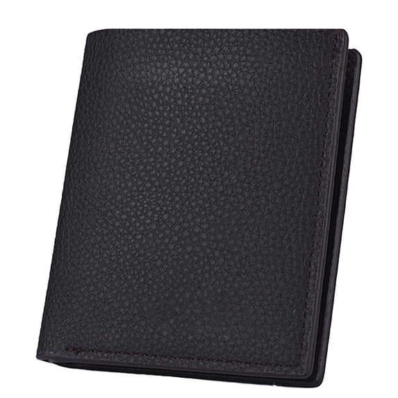 1PCs Men's Wallet Short Wallet Business Leisure Wallet Fashion Card Bag-brown