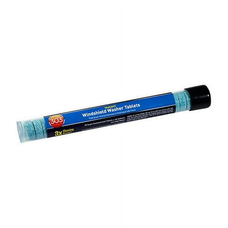 1PK 303 Products 230395-1 Windshield Washer Tablets - 25 Tablet Tube