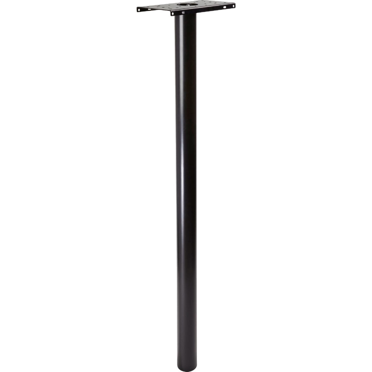 Architectural Mailboxes Pacifica Galvanized Steel Mailbox Post, Compatibility Code F, G, H, J, 7516B-10, Black