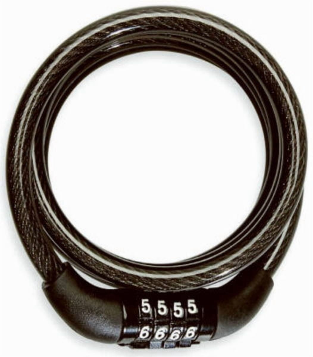 Bell Sports 7076469 Watchdog 100 Bicycle Cable Lock, 5-Ft. - Quantity 5 — Indoor & Outdoor Use, NEC-Compliant