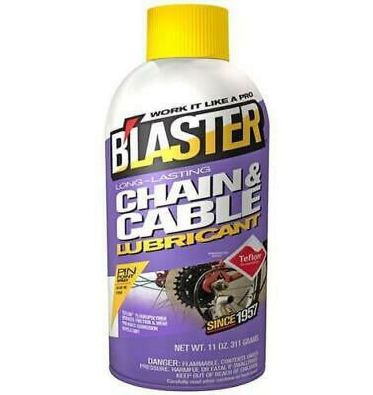 1PK Blaster 16CCL LongLasting Chain And Cable Lubricant, 11 Oz