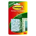 thumbnail image 1 of 1PK-Command 17017CLR-AW Outdoor Light Clips, Clear, 16 Clips & 20 Strips, 1 of 1