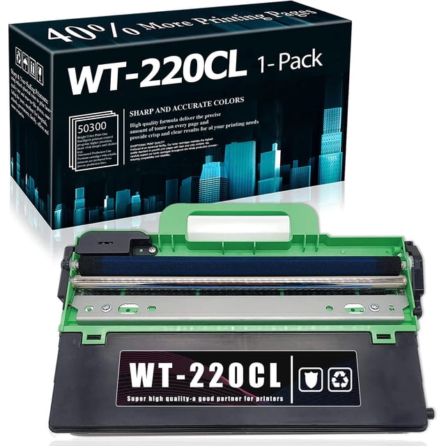 Collecteur De Toner Brother WT-220CL - Pour MFC-9330CDW Et Autres - Capacité 50 000 Pages