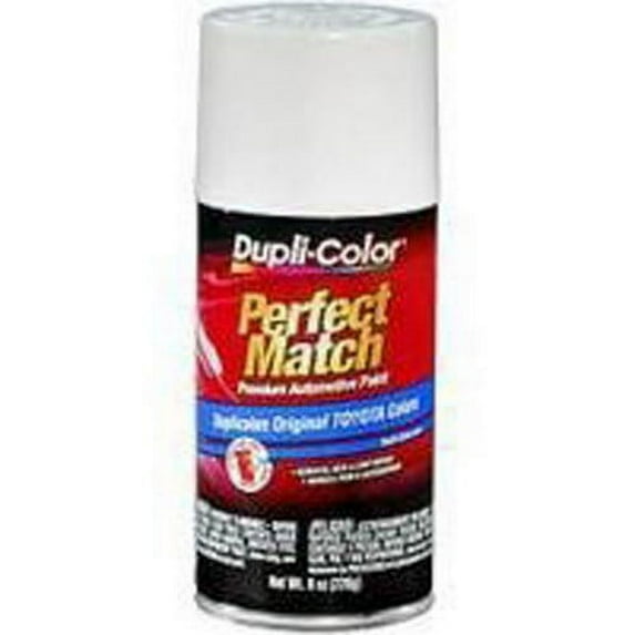 1PK Duplicolor BTY1556 Perfect Match Automotive Paint, Toyota Super White II, 8 Oz Aerosol Can
