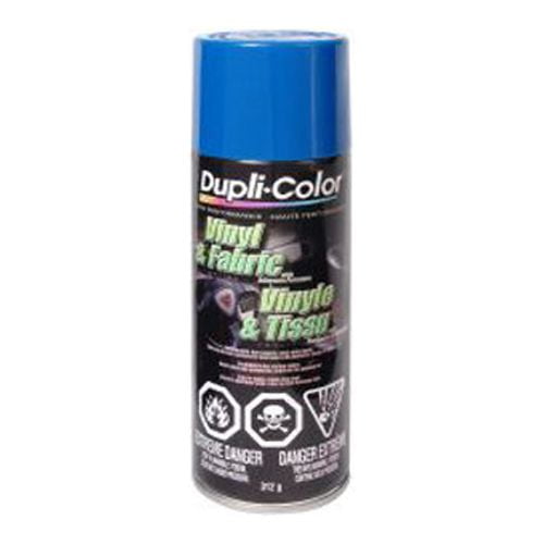 1PK Duplicolor HVP102 Vinyl & Fabric Spray High Performance Blue 11 Oz. Aerosol