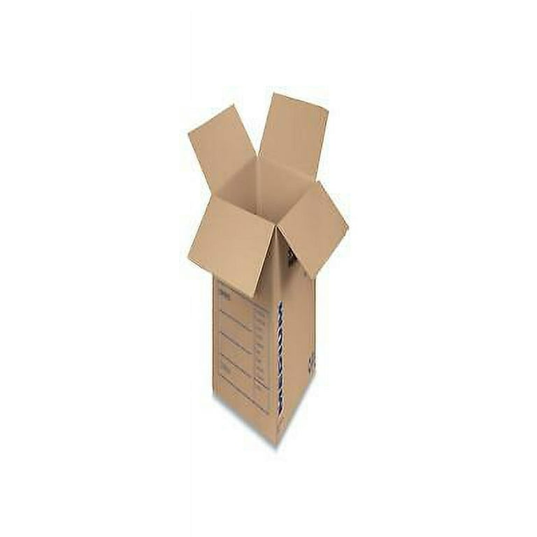 SmoothMove Basic Moving Boxes, Regular Slotted Container (RSC), Medium, 18 SmoothMove Basic Moving Boxes, Regular Slotted Container (RSC), Medium, 18