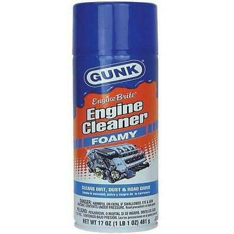 Gunk Feb1ca 17 oz Foamy Engine Brite Cleaner