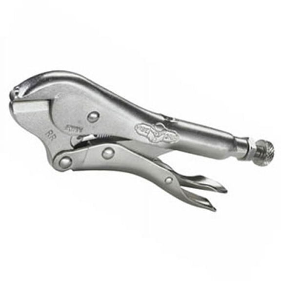 1PK Irwin Vise Grip RR Locking Pliers, Pinch Off Tool, 7" Long, Jaw Opening 1-1/4"