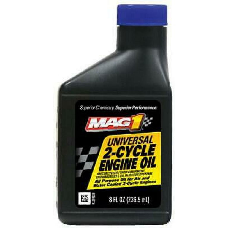 1PK Mag 1 8 OZ Universal 2-Cycle Engine Oil Designed For Various Small 2-C  12/PK