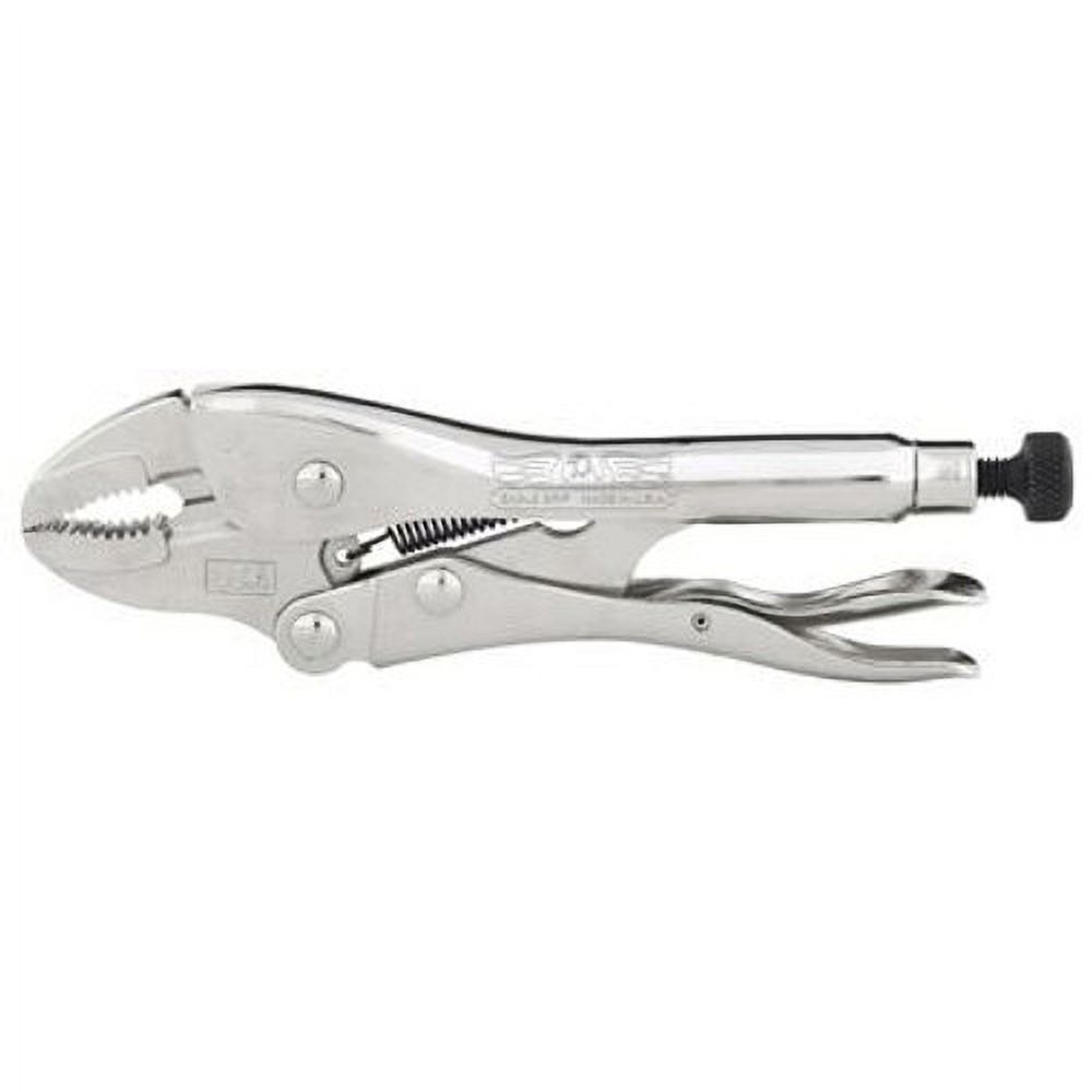 1PK Malco Eagle Grip 7 in. Curved Jaw Locking Pliers with Wire Cutter
