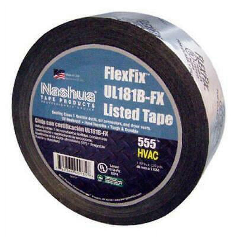 1PK Nashua 684098A Flexfix UL181BFX Listed Tape, 48 mm, Metallic
