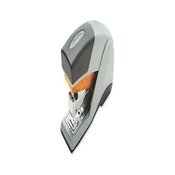 1PK Optima 25 Reduced Effort Compact Stapler, 25-Sheet Capacity, Gray/Orange
