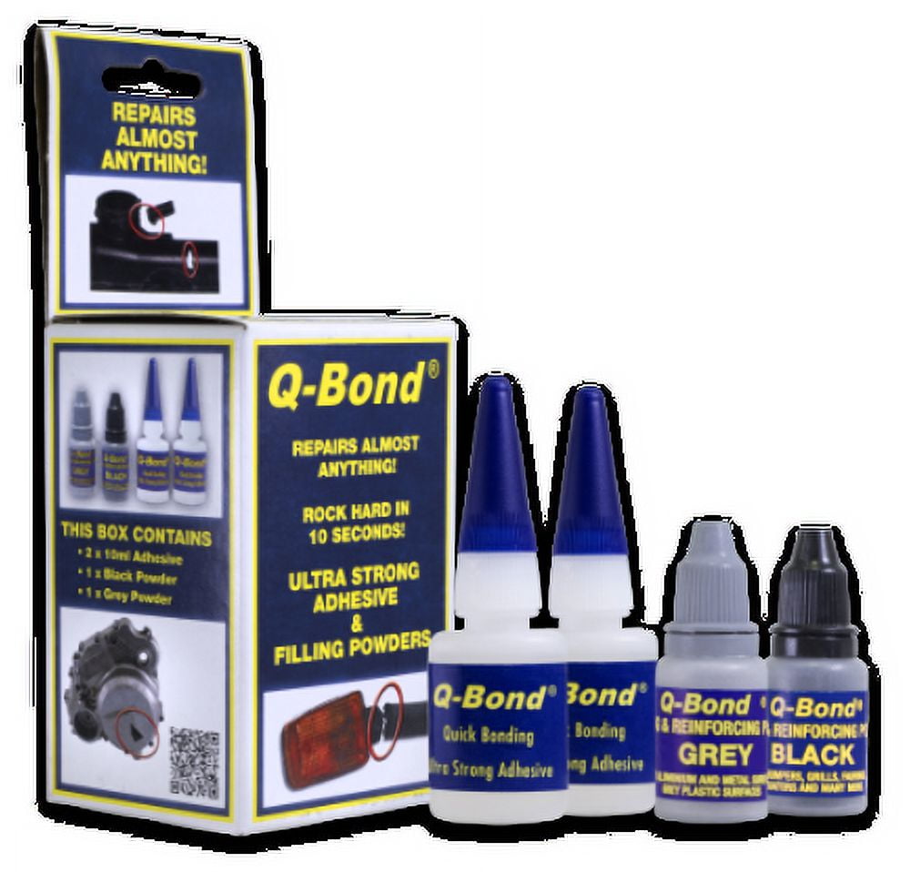 1PK Q Bond QB2 Quick Bonding Adhesive Kit