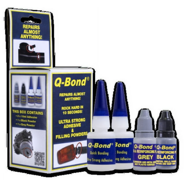 1PK Q Bond QB2 Quick Bonding Adhesive Kit