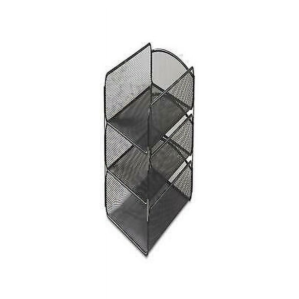 Onyx Desk Tray, 3 Sections, Letter Size Files, 9.25 Onyx Desk Tray, 3 Sections, Letter Size Files, 9.25