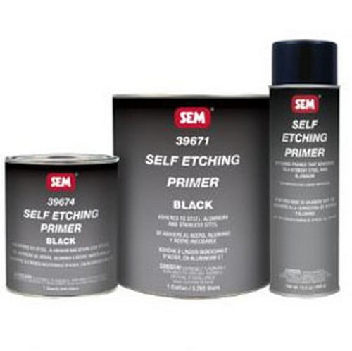 1PK SEM Paints 39694 Self Etching Primer- Green, Quart