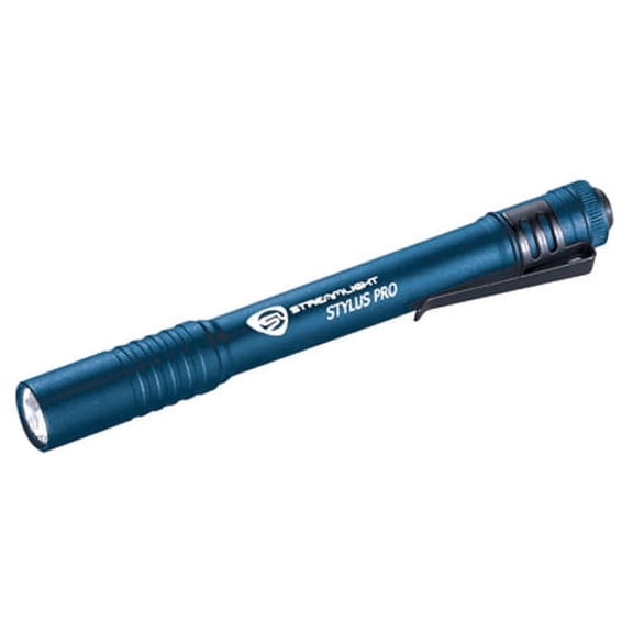 1PK Streamlight 66122 Stylus Pro Blue / White LED Flashlight