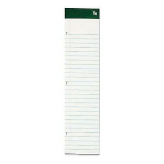 Double Docket Ruled Pads with Extra Sturdy Back, Wide/Legal Rule, 100 White 8.5 x 11.75 Sheets Double Docket Ruled Pads with Extra Sturdy Back, Wide/Legal Rule, 100 White 8.5 x 11.75 Sheets