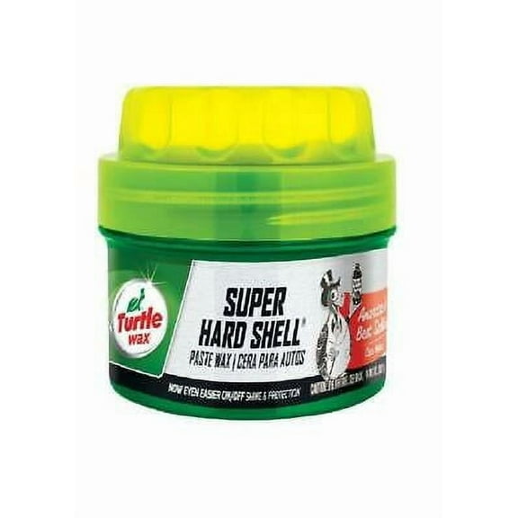1PK Turtle Wax T222R Super Hard Shell Paste Wax, 14 Oz