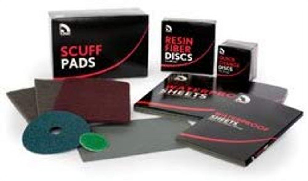 1PK US Chemical And Plastics 9" X 11" Wet Dry Sandpaper Sheets 600Grit