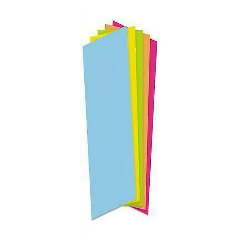 Printworks Bright Color Cardstock, 8.5 x 11, 65 lb, Yellow, 500 Sheets