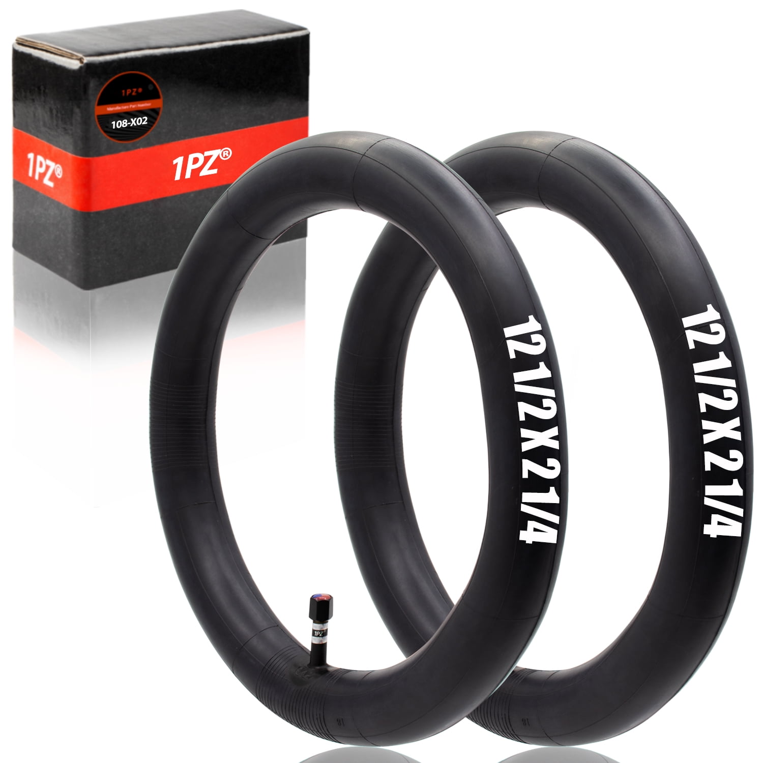 1PZ 12 inch x 2.25 inch / 2.50 inch Inner Tube Tyre Innertube parts 108-T12