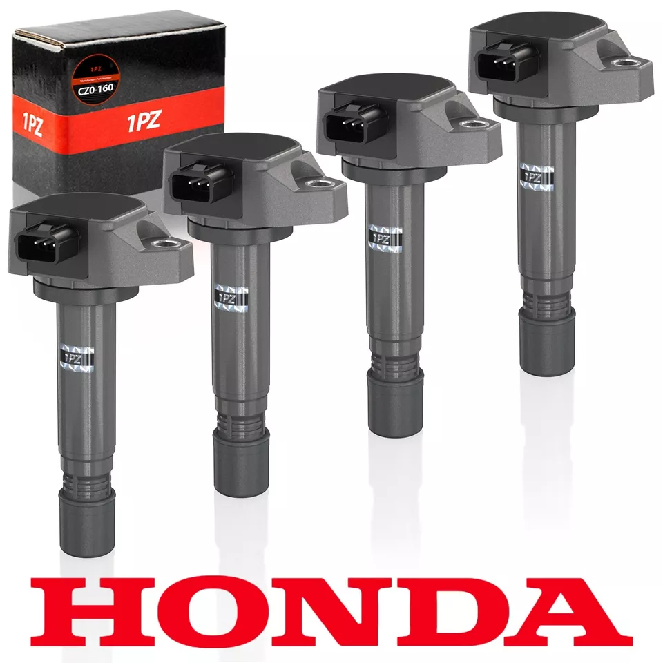 4x OEM Quality Ignition Coil For UF582 Honda Civic 2006 2007