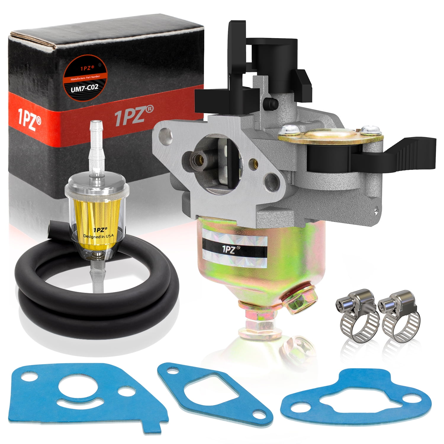 1PZ Carburetor Carb w/ Gaskets Set for All years Monster Moto MM-B80 / MMB80 Mini Bike UM7-C02