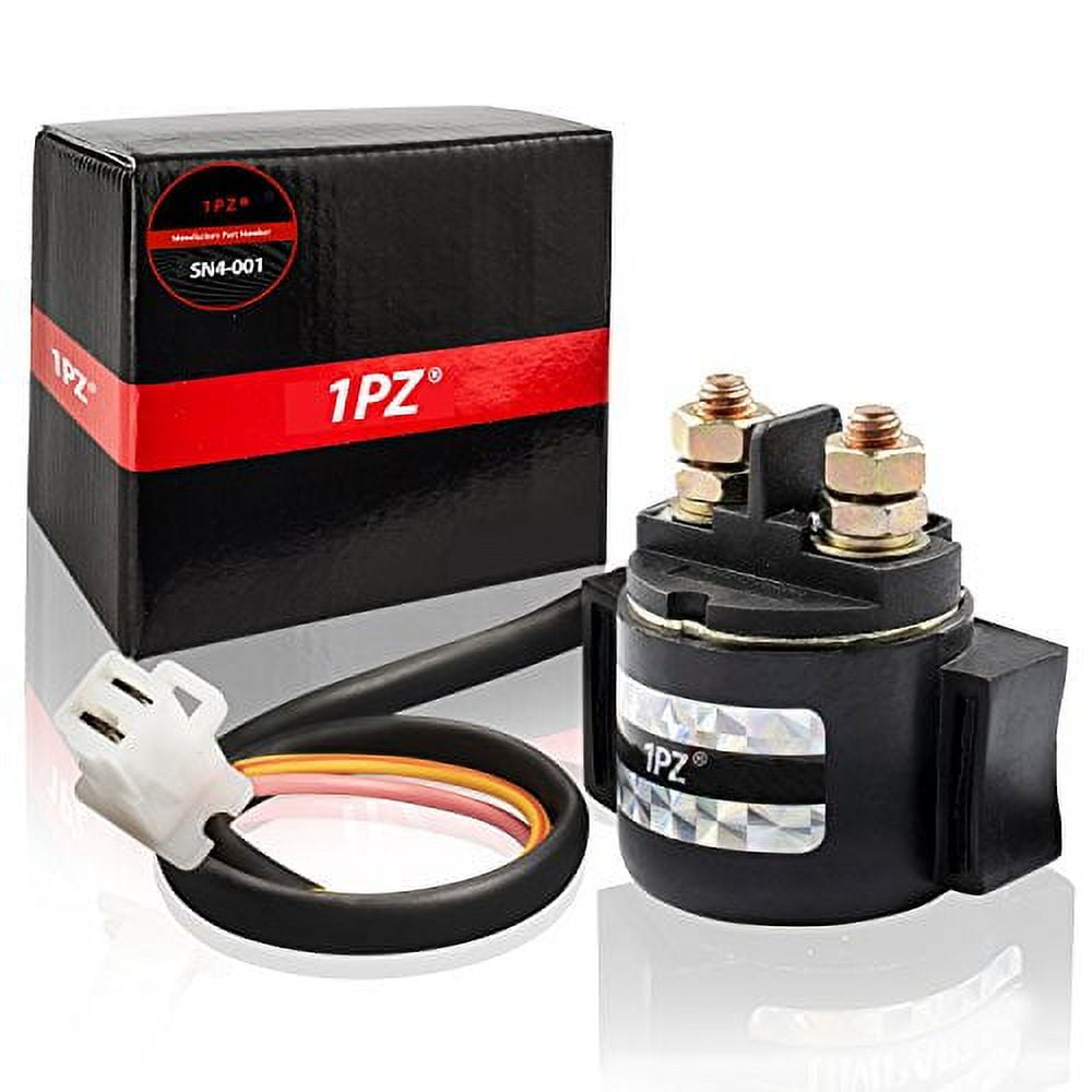 Allstar ALL80521 Starter Solenoid – Direct Replacement For Chevy-Style Mini-Starters, 90-Day Warranty