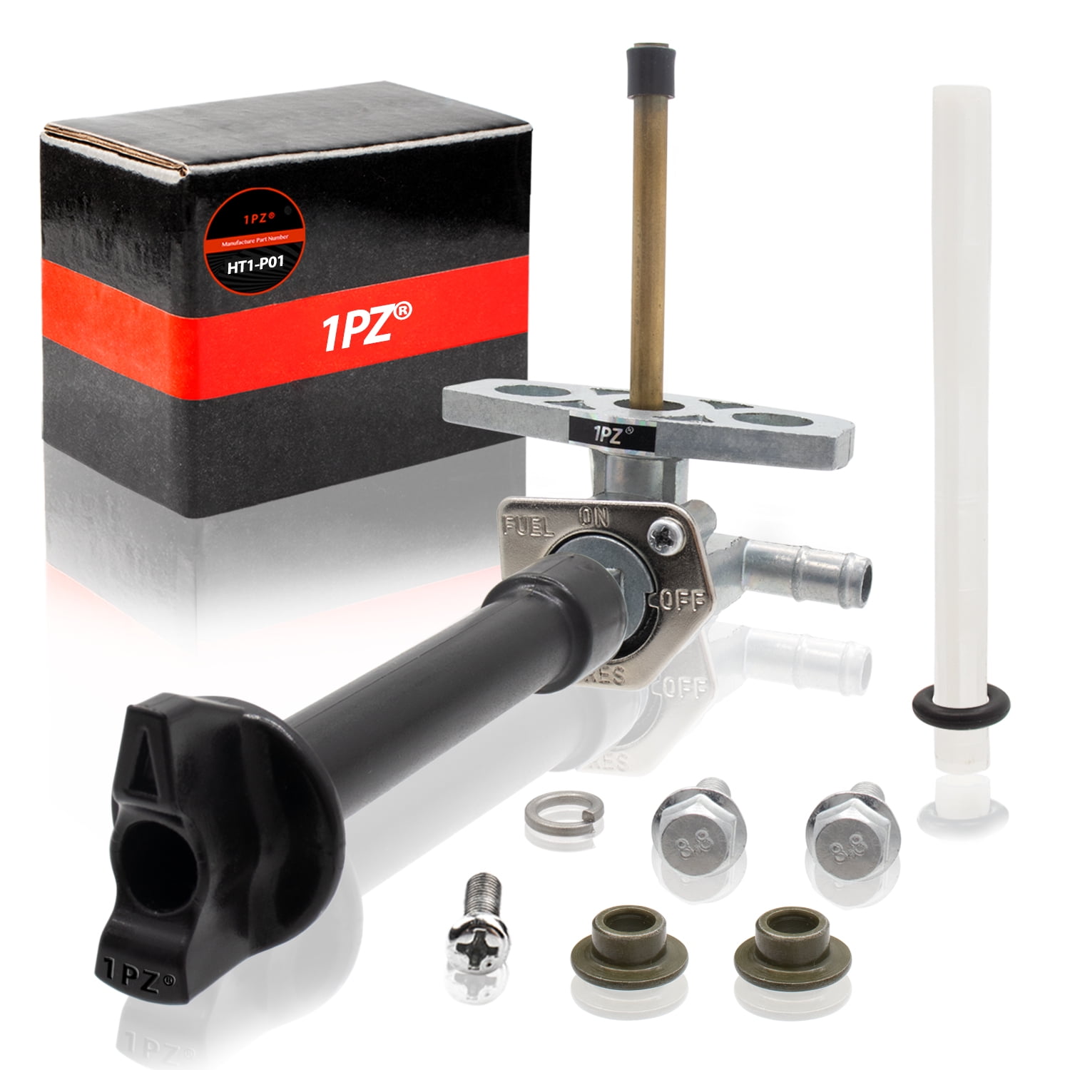 Fuel Tank Petcock Valve W/ Fuel Lines For Honda Foreman Rancher TRX350 400 420 - Foto 9