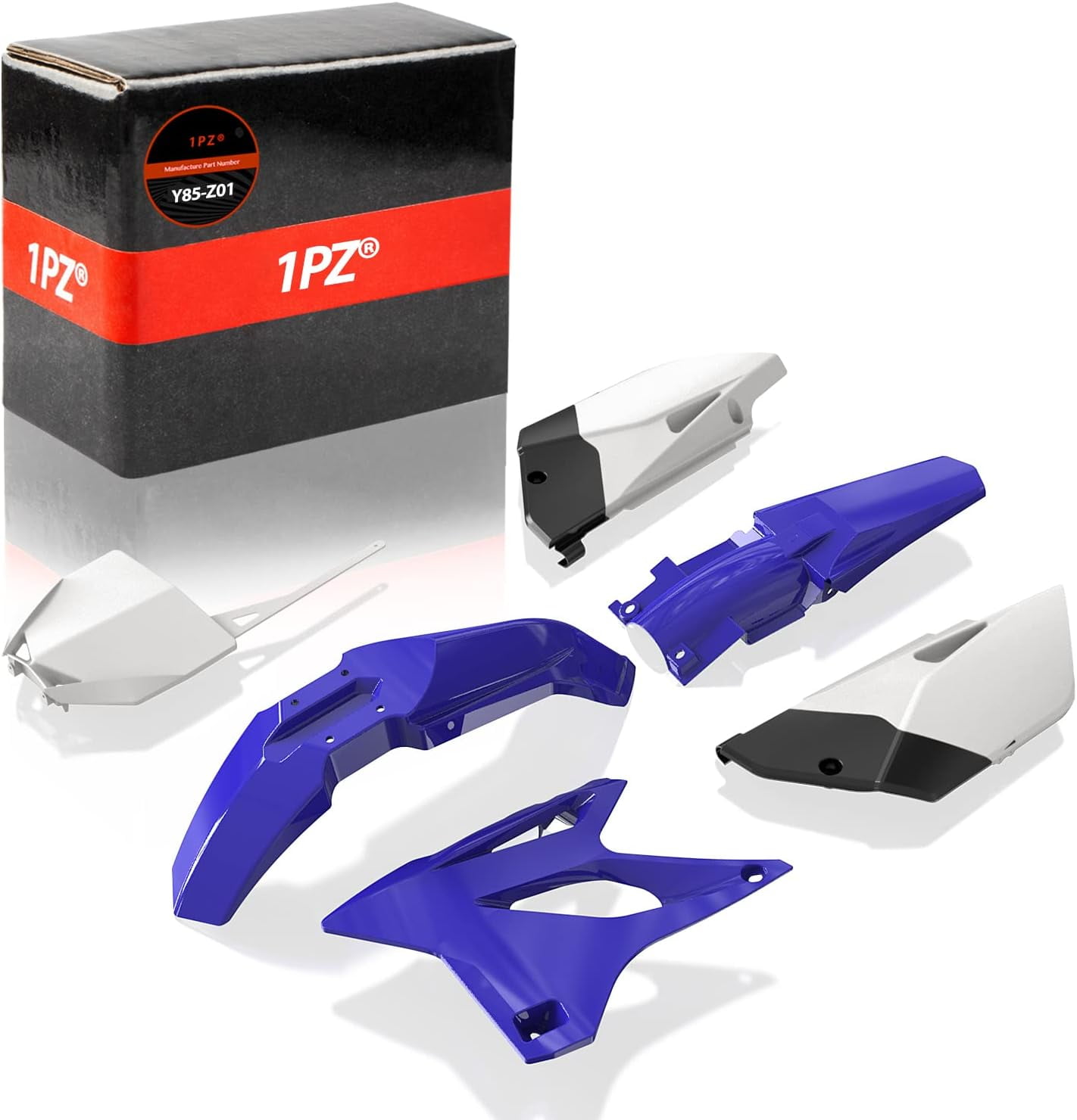 1PZ Y85-Z01 Plastics Fairing Body Kit Replacement for YZ85 2002-2014 Dirt Pit Bike