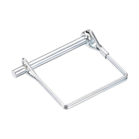 1Pack 1/4" Dia Trailer Coupler Pin, 2-3/16" Long Coupler Pin Shaft Locking Pin, Square Pto Pin