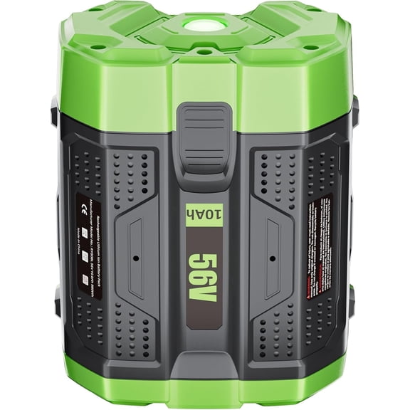 1Pack 10.0Ah 56 Volt for EGO Batteries High Capacity Replacement for EGO Battery 56V 10Ah BA5600T BA1400T BA4200T BA2240 BA2800 BA1120 BA2800T Compatible with EGO All 56 Volt Power Tool and Chargers