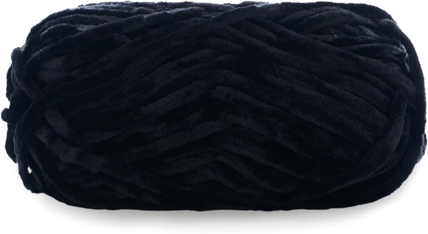 1Pack 100g Velvet Yarn Crocheting Fuzzy Yarn, Premier Plush Parfait