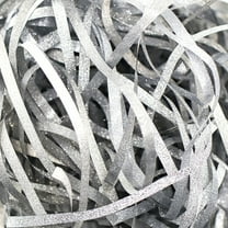 1Pack 150g Crinkle Cut Paper Shred Filler for Packing and Empty Basket Filler, Raffia Tissue Paper Grass Stuffers Gift Boxes Filler for Wrapping Party Supplies Decoration(White)