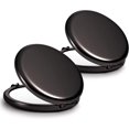 thumbnail image 1 of 1Pack/ 2Pack Luxury Metal Shell Compact Cosmetic Mirror for Purse, Round Double-Sided 1X/2X Magnifying Pocket Makeup Mirrors, 1 of 5