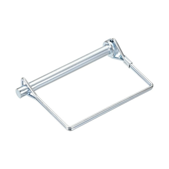1Pack 3/8" Dia Trailer Coupler Pin, 3-5/32" Long Coupler Pin Shaft Locking Pin, Square Pto Pin