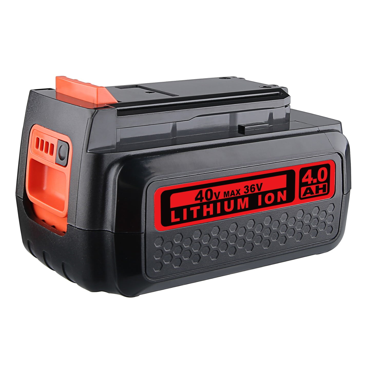 Black and Decker 40V Max 4.0Ah Lithium Battery Pack with Rapid-Charge Technology, Compatible with LBX2040 LBXR36 LSW36