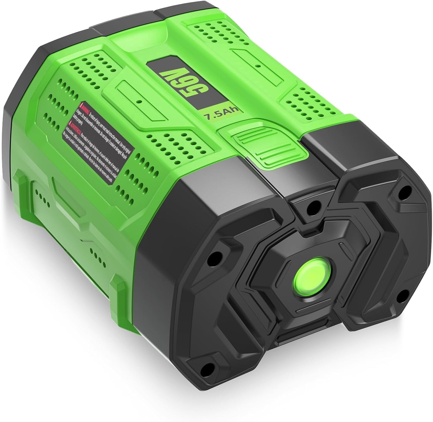 1Pack 7500mAh 56Volt Lithium ion Battery Replacement for EGO 56V Battery 7.5Ah Compatible with EGO Battery 56V Cordless Tools (Green)