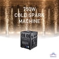 thumbnail image 1 of 1Pack 750W Cold Spark Machine Fireworks Machine Fireworks with Remote Control DMX512 DJ Party Wedding Club Show Stage Effects, 1 of 14