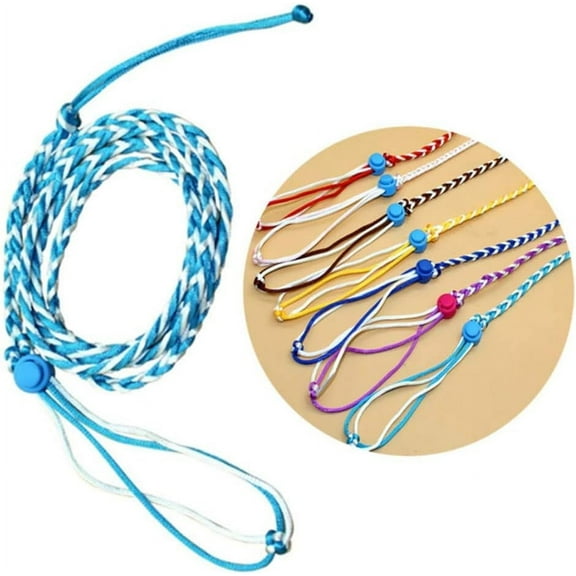 1Pack Adjustable Rat Leash Hamster Leash with Bell Harness for Ferret Mouse Squirrel Small Animal (Random)