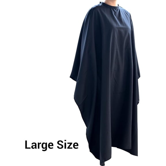 1Pack Barber Cape ,Professional Salon,Cape Hairdresser Hair, Cutting Cover Cape with Adjustable Snap Closure for Men Women Kids Hair Cutting Hair Dye