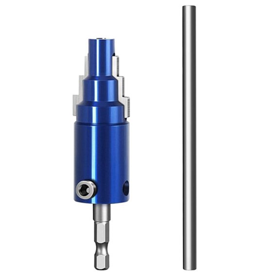 1Pack Broken Pipe Extractor Tool for 1/2", 3/4", 1",Broken Valve Extractor Tool with 40CRV Steel Hex Shank